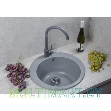 Кухонная мойка AV Engineering Point AVE495495SLA (серебро) картинка 4